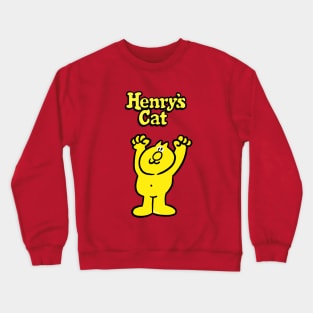 Henry's Cat - Arms up Crewneck Sweatshirt